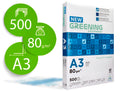 Papel fotocopiadora greening din a3 80 gramos paquete de 500 hojas