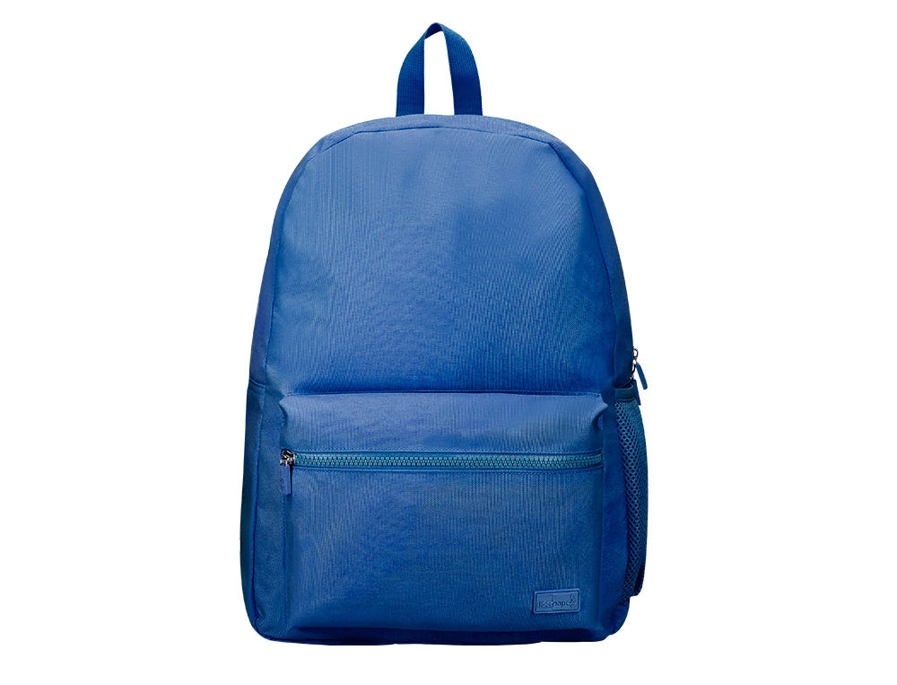 Mochila liderpapel core con compartimento lateral elastico azul marino 15 l 400x125x300 mm
