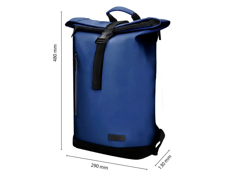 Mochila antartik roll pack waterproof enrollable gran capacidad color lavanda 480x130x280mm