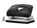 Taladrador q-connect kf14217 negro abertura 2 mm capacidad 20 hojas