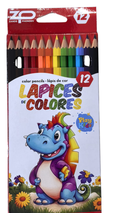 Lapices de colores de 12 uds.