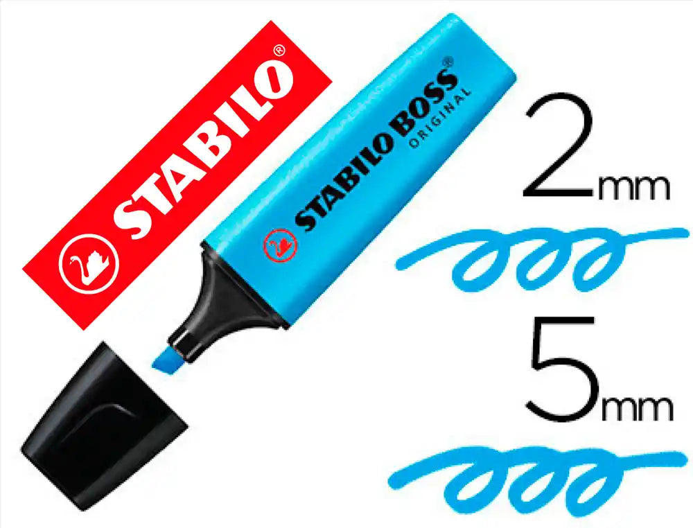 Rotuladores stabilo boss fluorescente 70