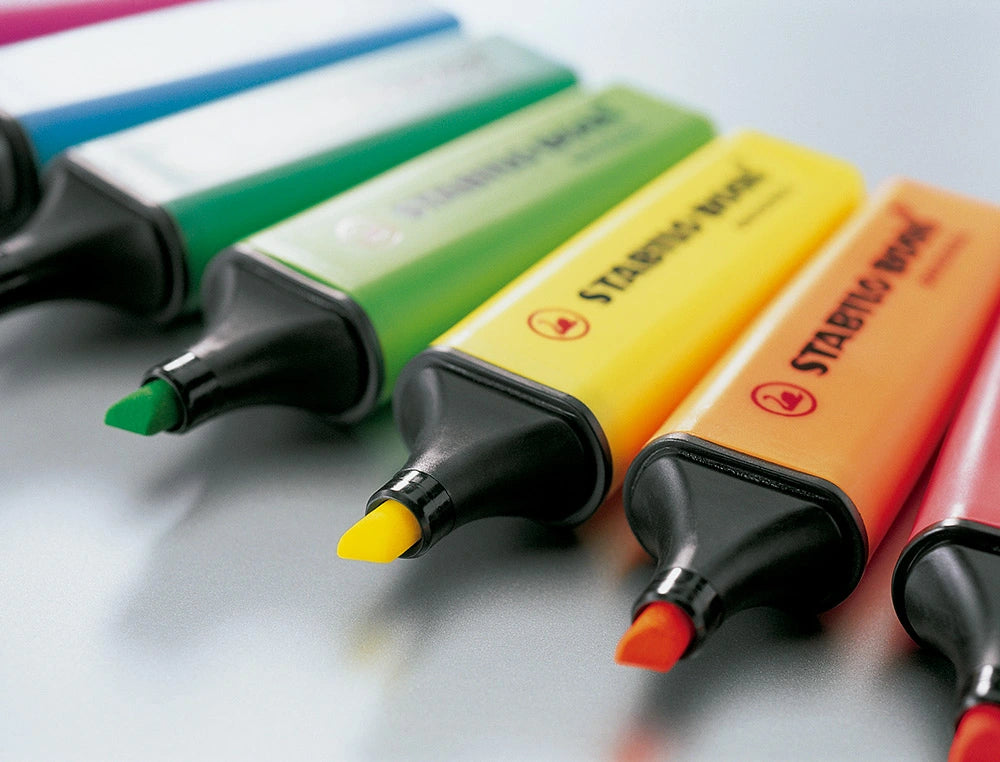 Rotuladores stabilo boss fluorescente 70