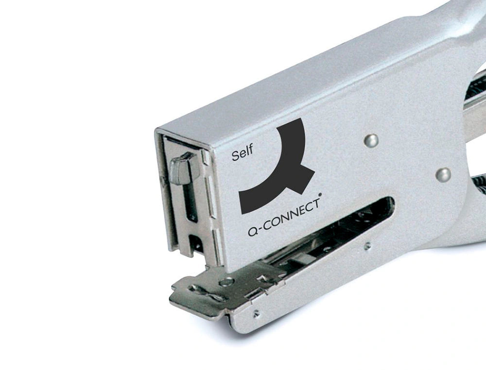 Grapadora q-connect de tenaza capacidad 50 hojas usa grapas 22/6 24/6 24/8 26/6 26/8