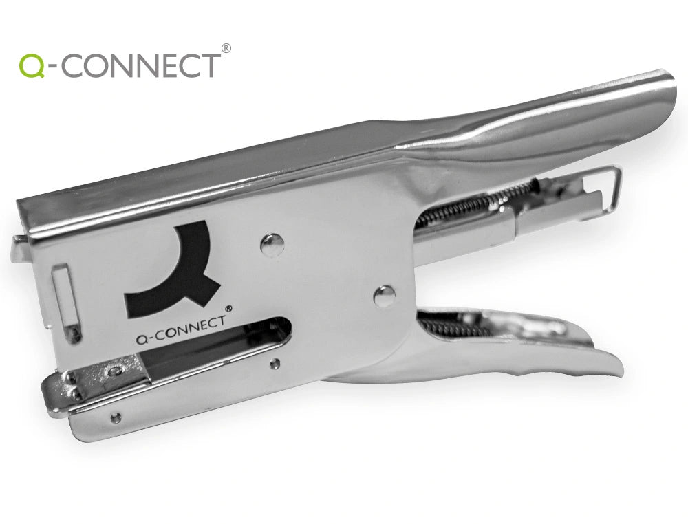 Grapadora q-connect de tenaza capacidad 50 hojas usa grapas 22/6 24/6 24/8 26/6 26/8