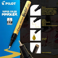 PILOT - Rotulador Permanente Punta extra Fina Pilot SC