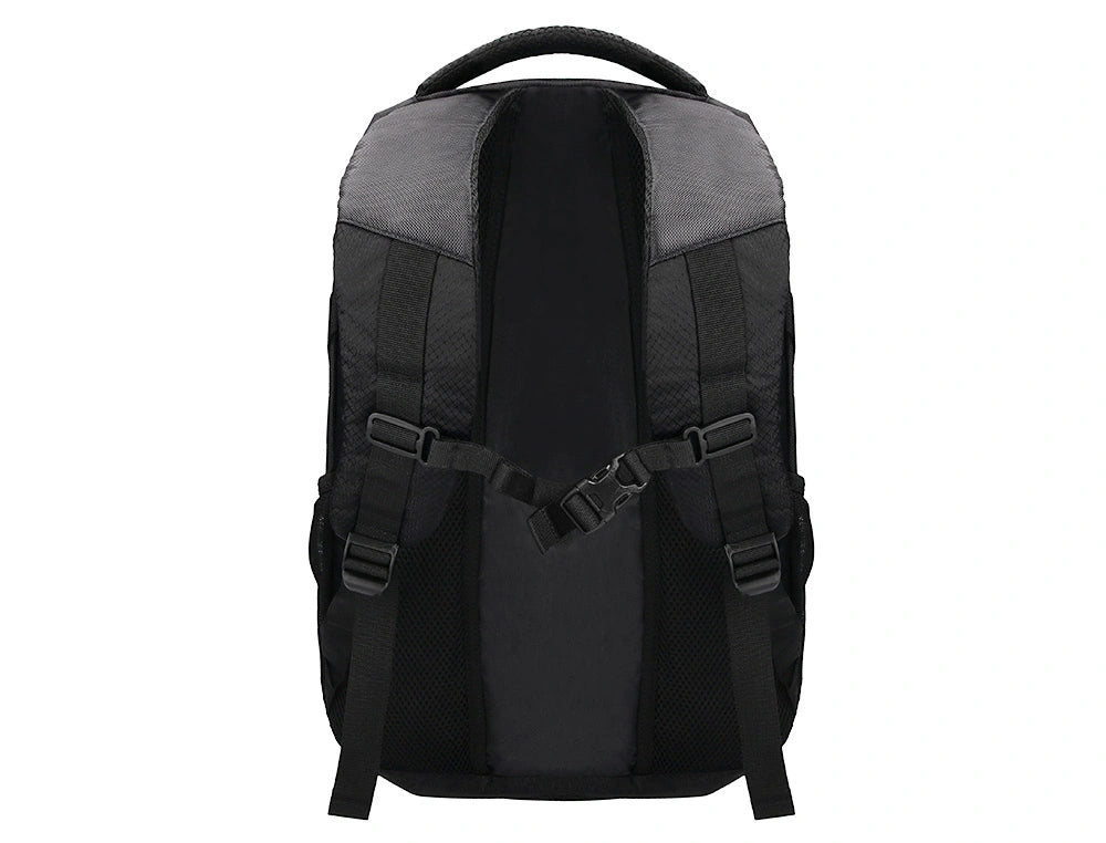 Mochila para portatil Q-connect 18" negra 1 asa 1 bolsillo exterior medidas 330x470x180 mm