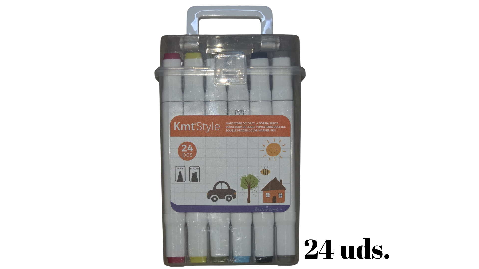 Rotulador de doble punta para bocetos