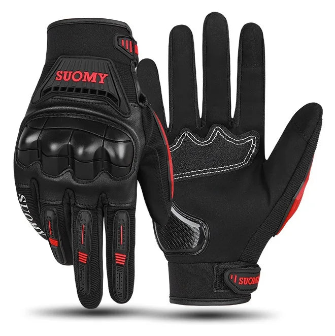 Guantes de motos, Pantalla táctil Protección de la mano Seguridad de las manos Guantes de motos protectoras.