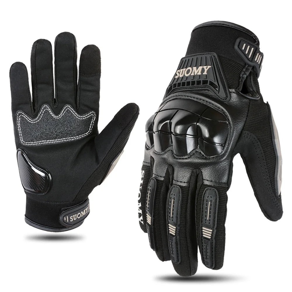 Guantes de motos, Pantalla táctil Protección de la mano Seguridad de las manos Guantes de motos protectoras.