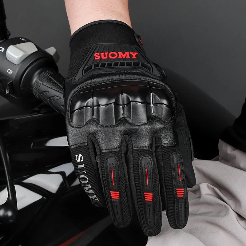 Guantes de motos, Pantalla táctil Protección de la mano Seguridad de las manos Guantes de motos protectoras.