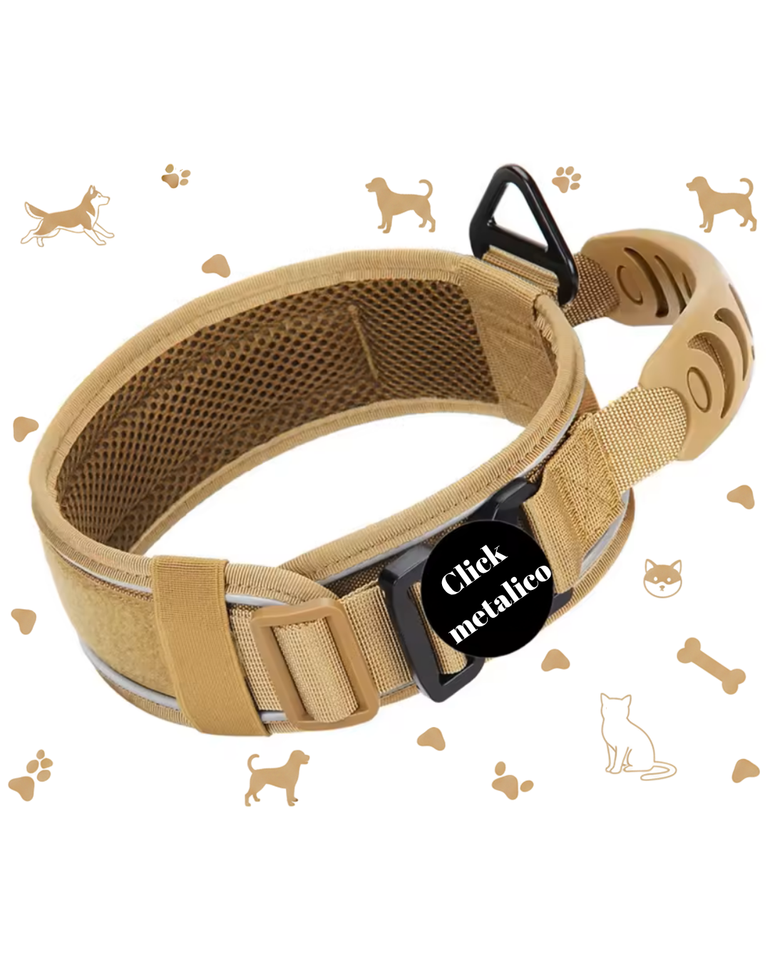 Collar tactico para perros