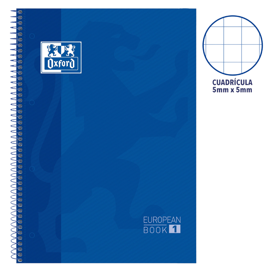 Libretas cuadriculadas Din A4 con Hojas de bordes coloreados