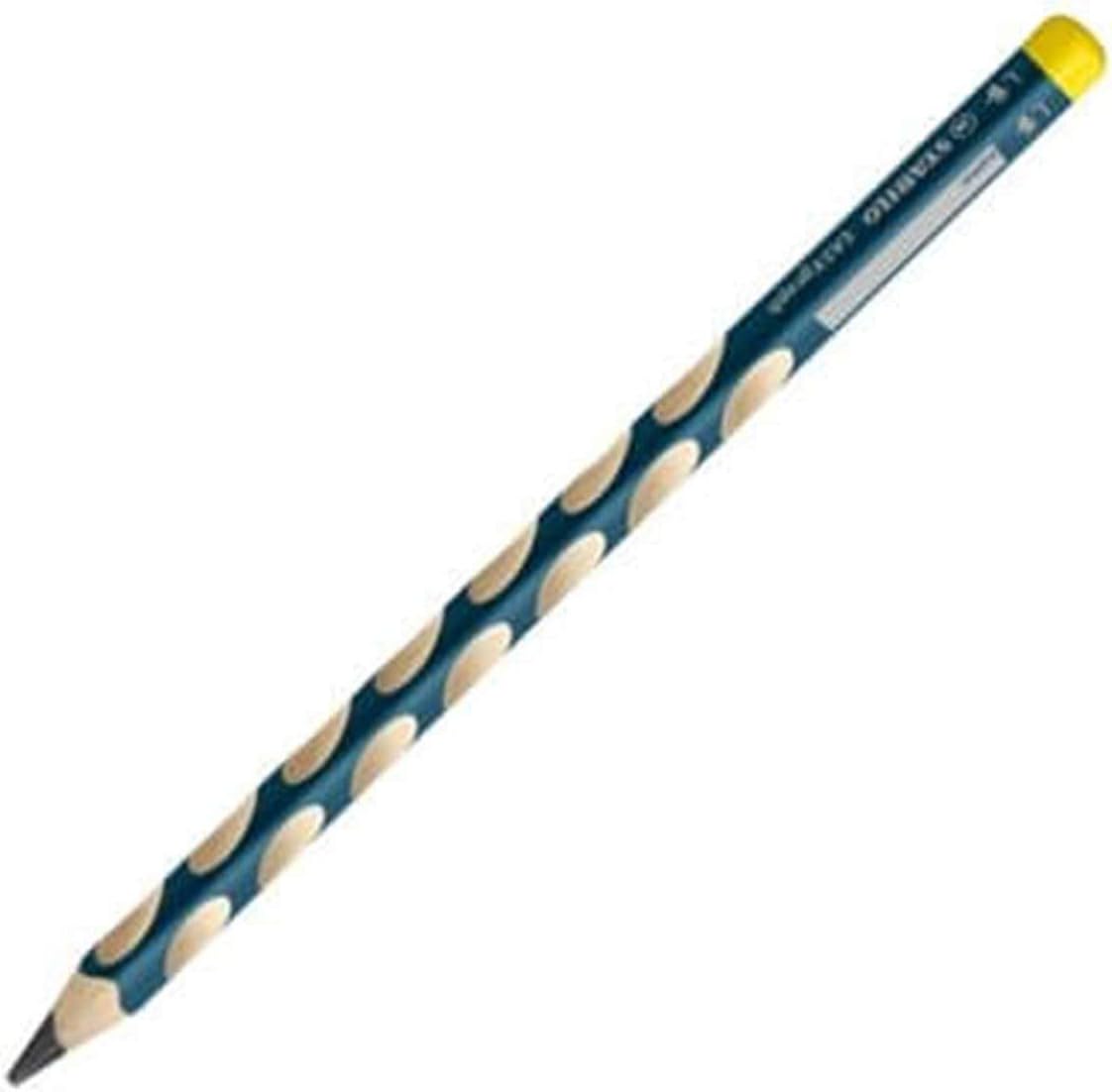 Lapices de grafito stabilo easygraph ergonomico para ambidiestros mina 3,15 mm hb