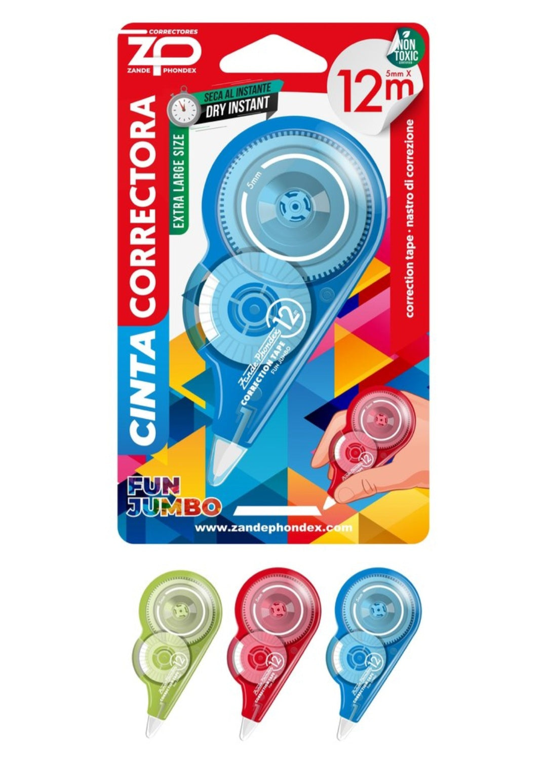 Correctores en cinta TIPEX