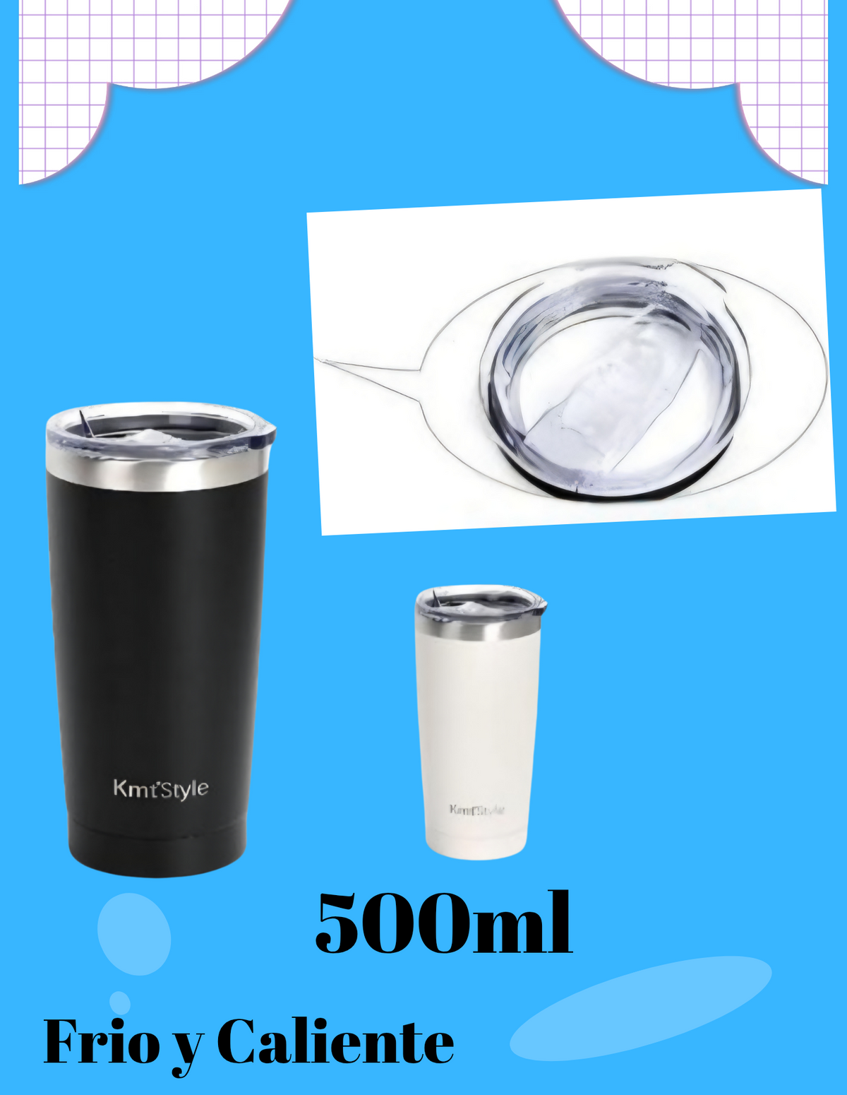 Vaso termico 500ml.
